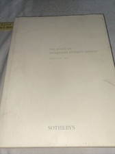 The Estate of Jacqueline Kennedy Onassis April 23-26, 1996 Sotheby’s Catalog
