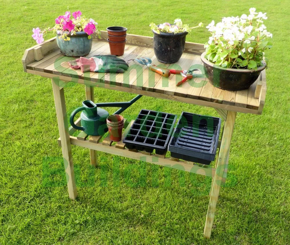Flower potting table outlet