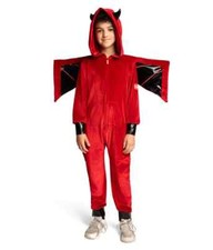 TIPSY ELVES DEVIL JUMPSUIT HALLOWEEN COSTUME Unisex Youth Size Small 6-7 NEW 