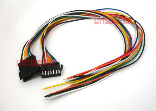 SM 2.5mm 7-Pin JST 30cm wire lead Male Female connector Housing plug cable x 5 - Picture 2 of 4