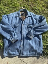 Vintage Sherpa Lined Jean Jacket