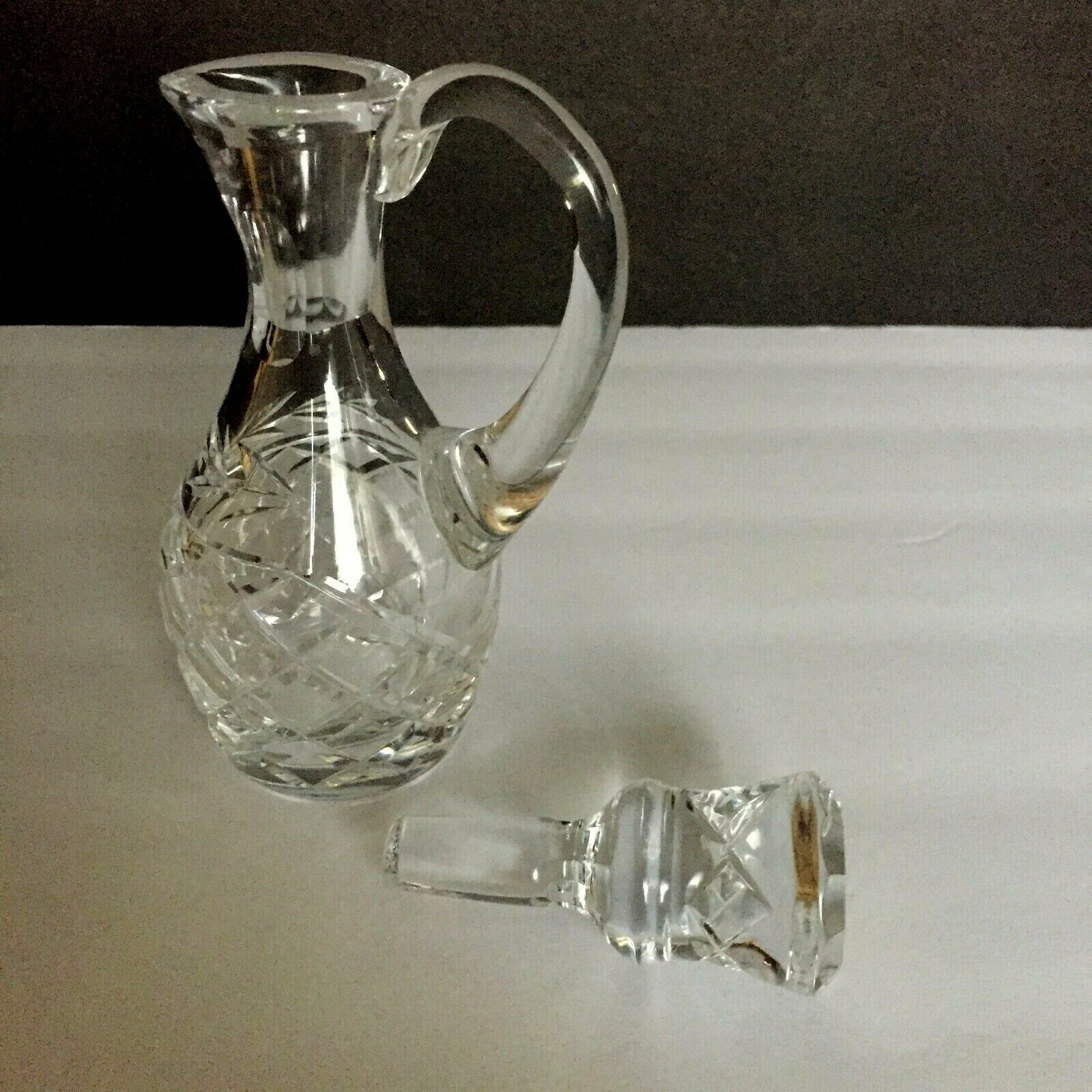 Waterford Crystal Cruet with Handle "Great Condition" eBay