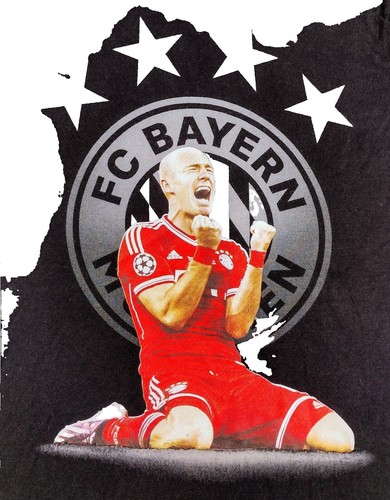 Panini WCCF 2009-10 Arjen Robben Bayern Munchen Refractor Soccer