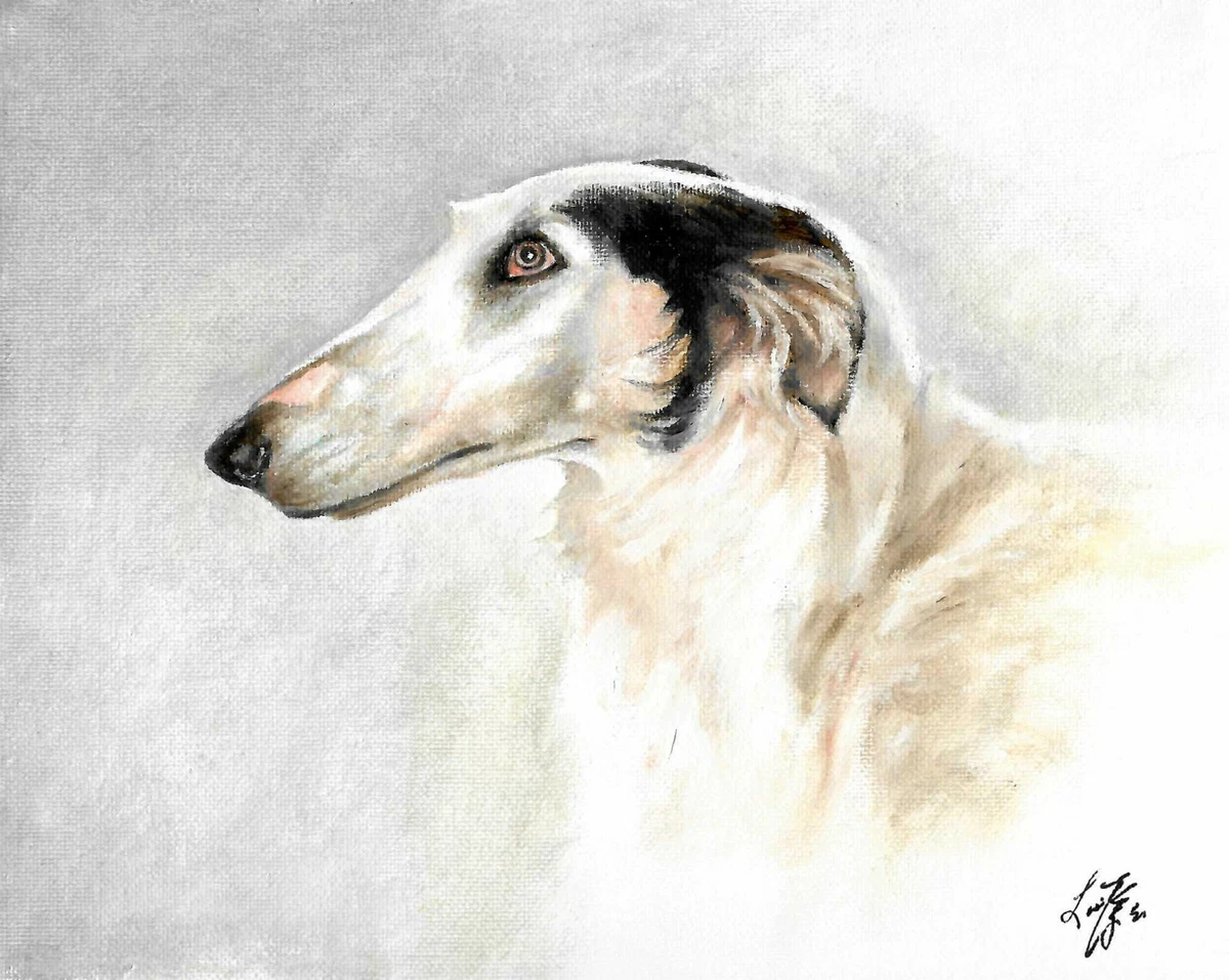 Borzoi art sales