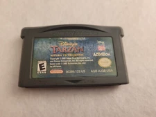 Tarzan Return To The Jungle Nintendo Game Boy Advance Game Tested - Works 2002