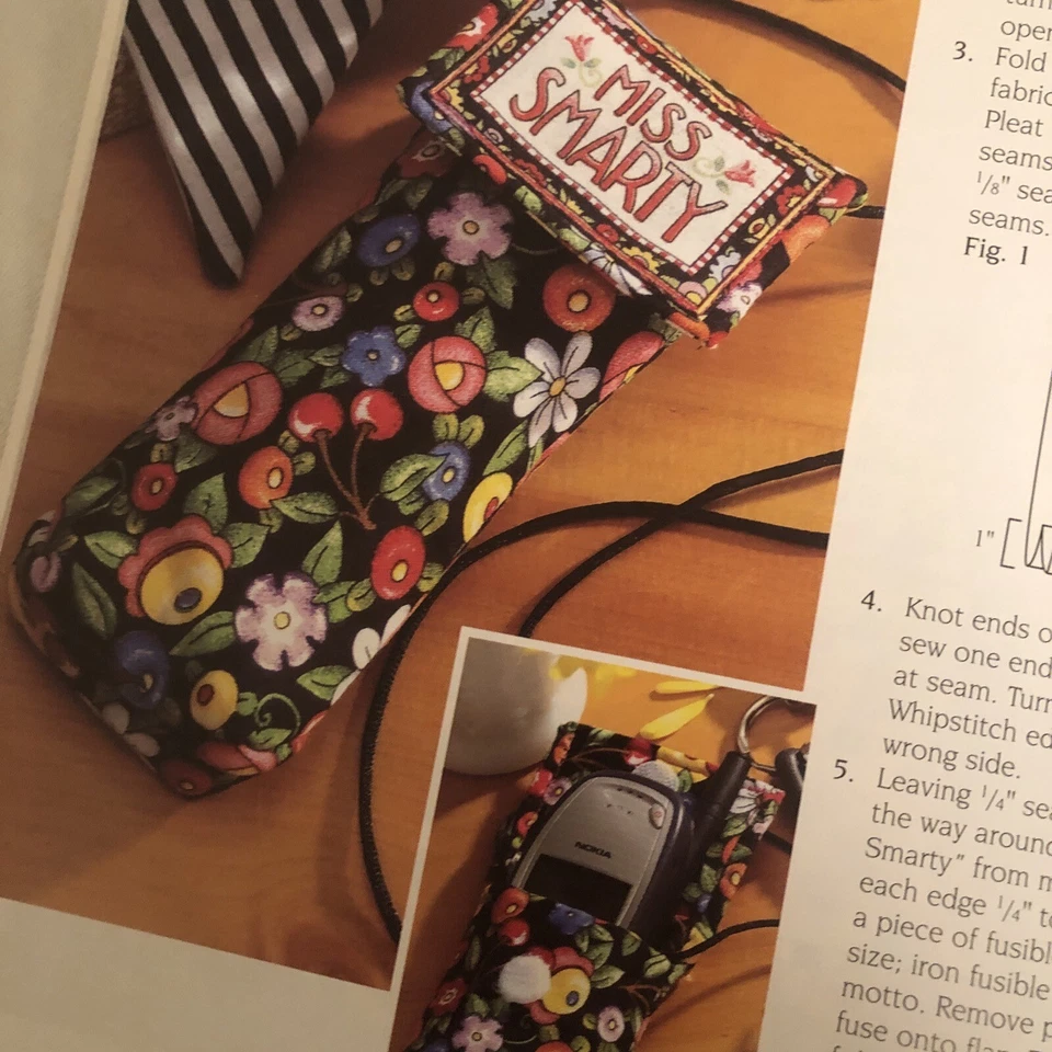 Mary Engelbreit “Sew Mary” 22 Fabric Sewing Projects Leisure Arts 3685 ￼New! - Image 3 of 4