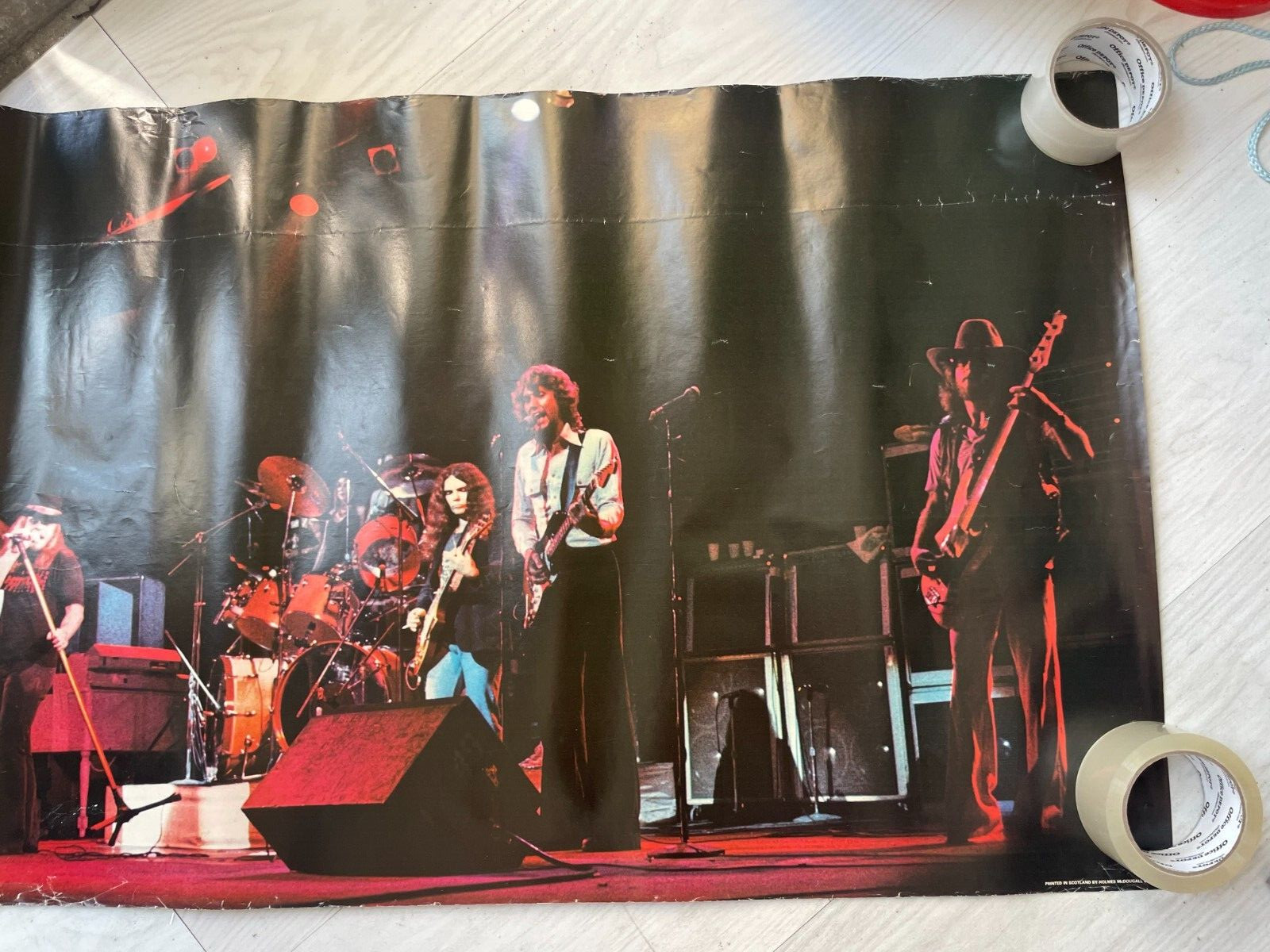 Lynyrd Skynyrd vintage poster 1980 24 x 36 Falak Tayyeb Platinum