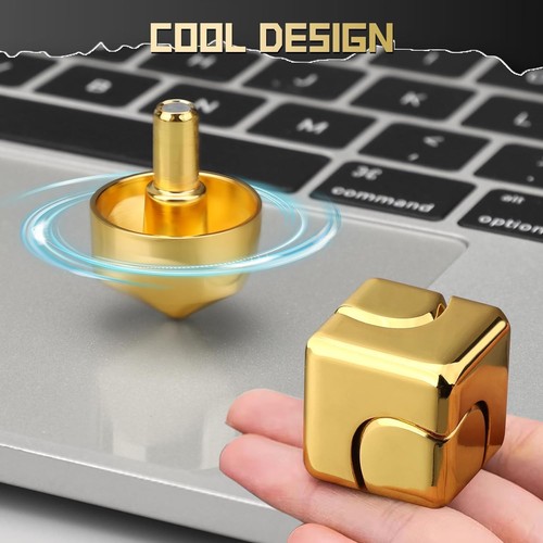 Fidget Cube, Spinner for Adults, Gadgets Desk Office Toys, Sensory Leisure - Picture 5 of 6