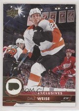 2017-18 Upper Deck Exclusives /100 Dale Weise #140 o1h