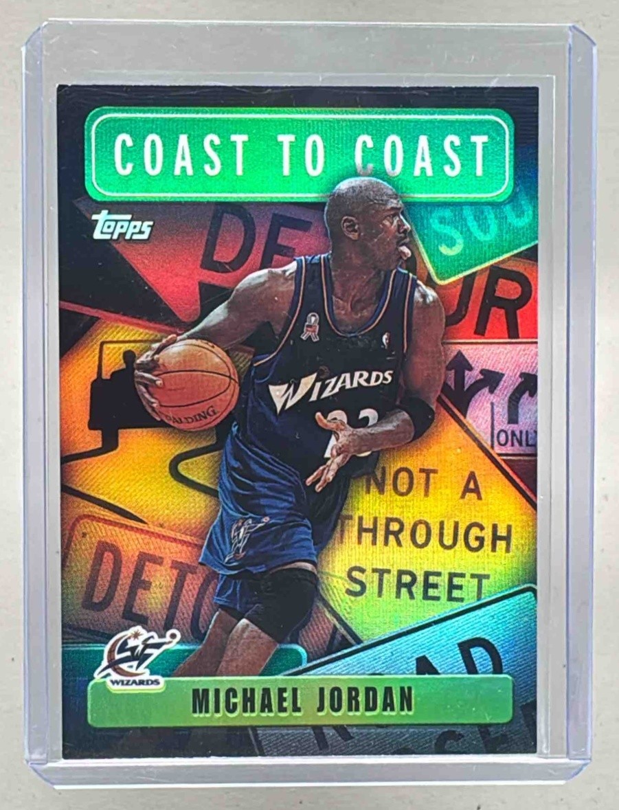 Michael Jordan 2002 Topps #CC8 Coast to Coast | eBay