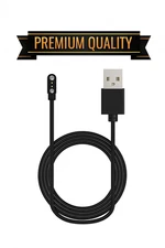 Magnetic 2 Pin USB Charger Cable Smartwatch  Universal Fast Charging Cord 60cm