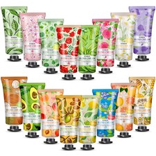 16 Pack Hand Cream Gifts Set, Bulk Hand Lotion Travel Size for Dry Cracked Ha...