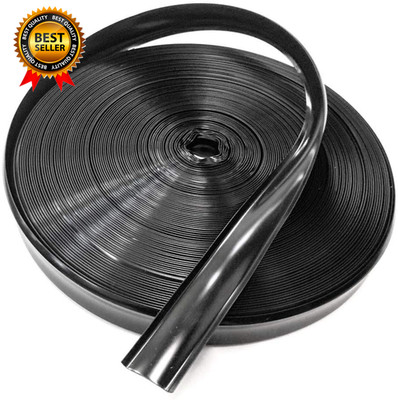 Black Vinyl 7/8'' Insert Molding Trim Screw Cover RV Camper Travel Trailer
