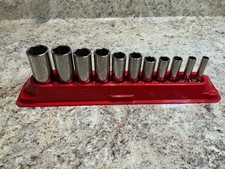Snap-on 38 Drive Sfs 11 Piece Sae 14 - 78 Deep 6pt Point Socket Set