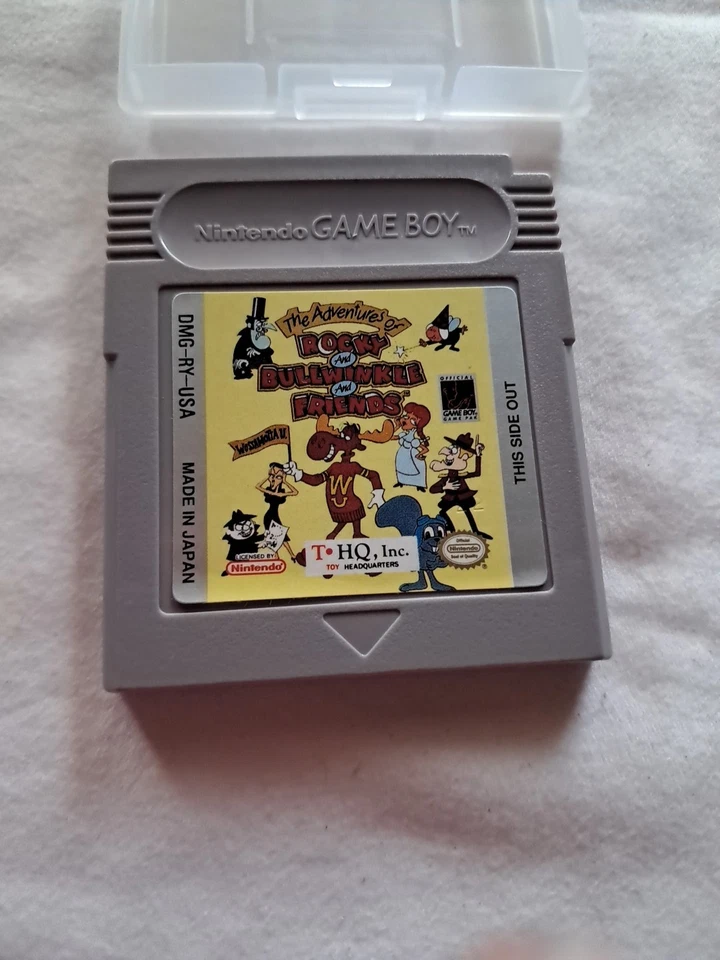 The Adventures of Rocky and Bullwinkle and Friends Game Boy Game w/Case Tested - Image 2 of 4