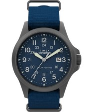 Expedition® Field Post Solar 41mm Eco-Conscious Fabric Strap Watch