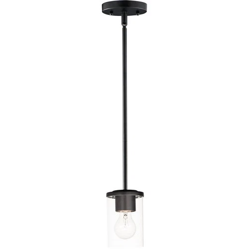 Maxim Lighting 90200CLBK Corona Mini Pendant Black - Picture 1 of 8