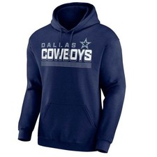 Dallas Cowboys NFL Blue Core Fleece Hoodie Men's 2XL NWT