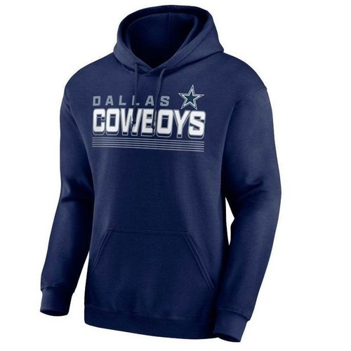 Dallas Cowboys NFL Blue Core Fleece Hoodie Men's 2XL NWT