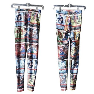 BLACKMILK x BATMAN DC Comics Criminals Villains Leggings Womens XS Extra Small