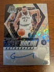 Rudy Gobert Auto - 2023-24 Panini Mosaic - Fast Break Autographs TIMBERWOLVES