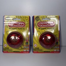 Lot of 2 Brand New Duncan Yo-Yos   Imperial Red   Classic Series