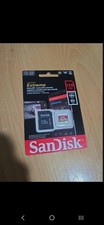 SanDisk Extreme 128GB microSDXC UHS-I U3 High Speed Memory Card w/ Adapter.