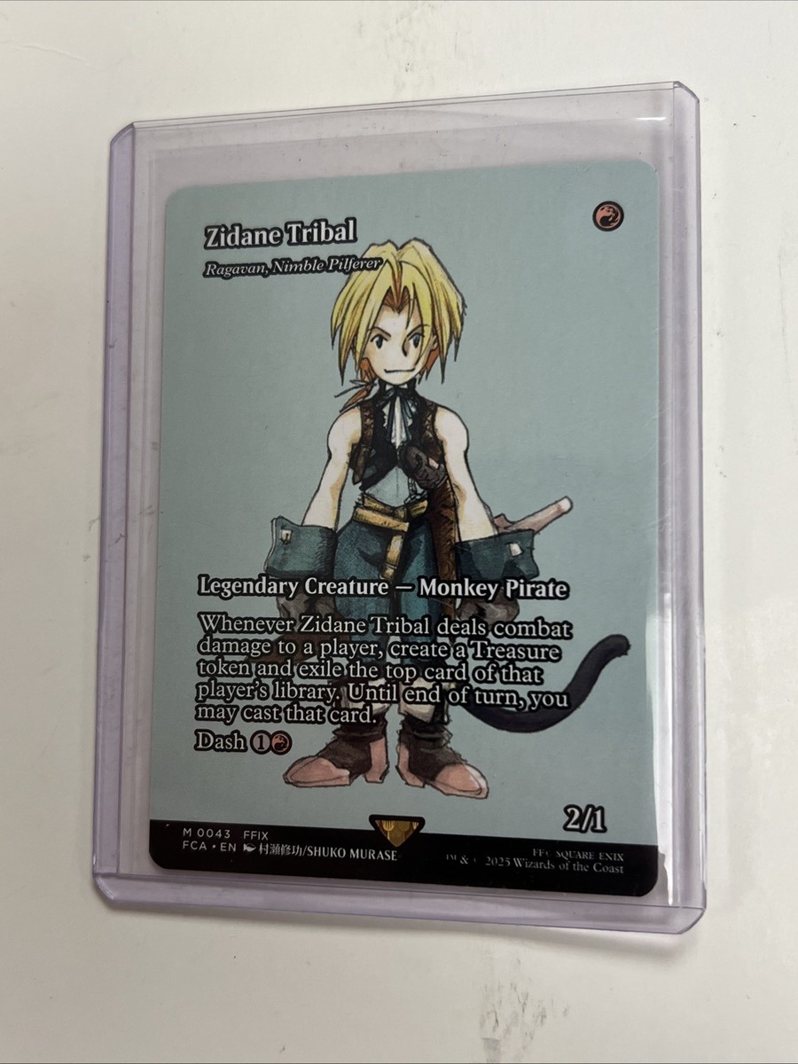 Zidane Tribal - Ragavan, Nimble Pilferer (Showcase) Final Fantasy