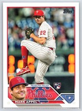 2023 Topps #259 Mark Appel RC - Philadelphia Phillies