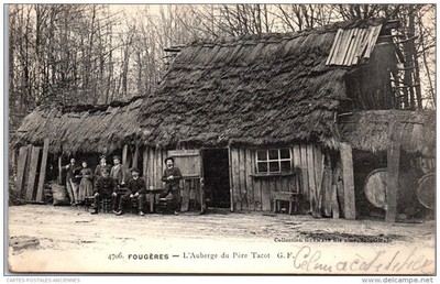 35 FOUGERES - l'auberge du pere tacot