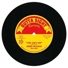 JERRY McCAIN The Jig's Up / Twist 62 - R&B Soul 45 (Outta Sight) 7" Vinyl Listen