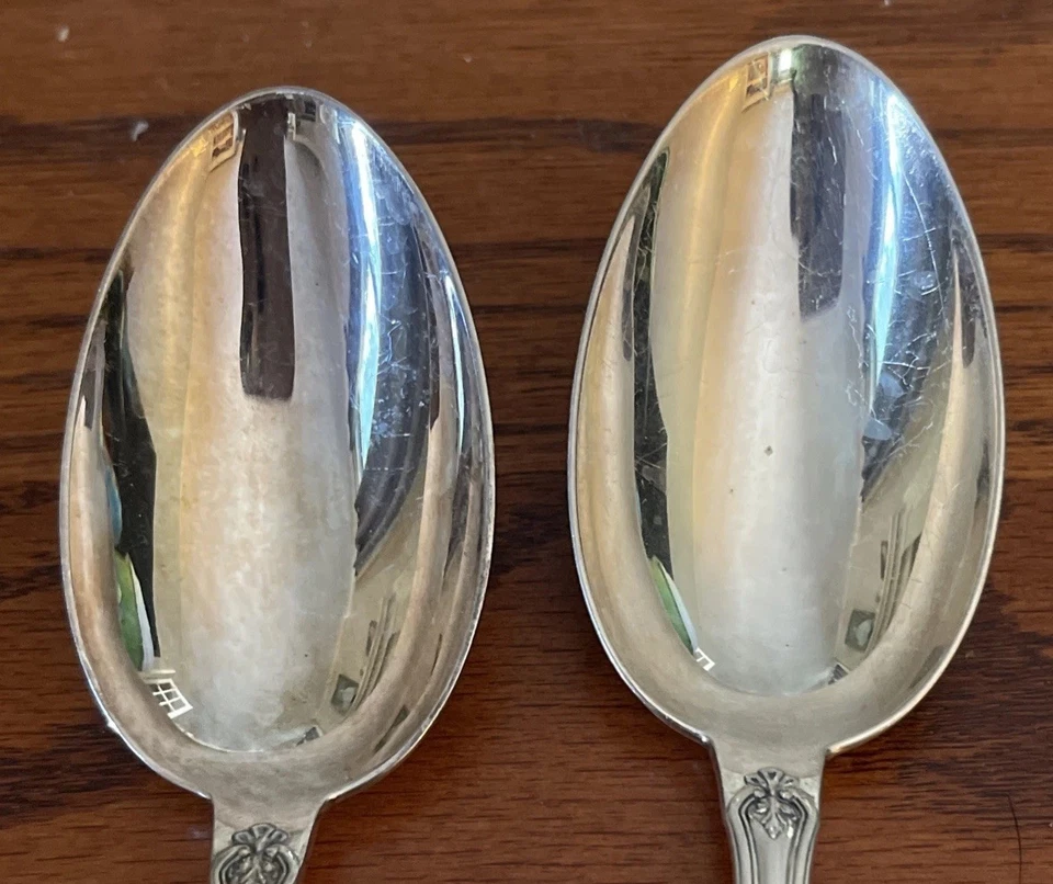 Cucharas para servir Buccellati Alicante (2) hechas en Italia Foto 2 de 4