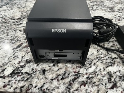 Epson C31CD38A9991 TM-T70 II USB Mono Receipt Printer Gray Req P/S (Renewed)