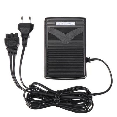 Foot Control Pedal&Power Cord For Sewing Machine For Singer Elna Janome New Home