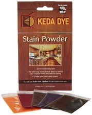 Aniline Wood Dye Kit - 5 Color Stain Powders for Stunning Finishes