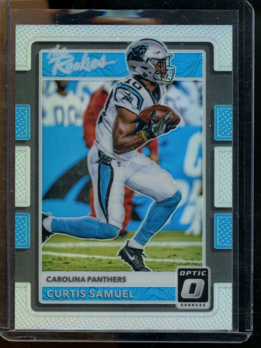 2017 Donruss Optic Curtis Samuel The Rookies Carolina Panthers #12