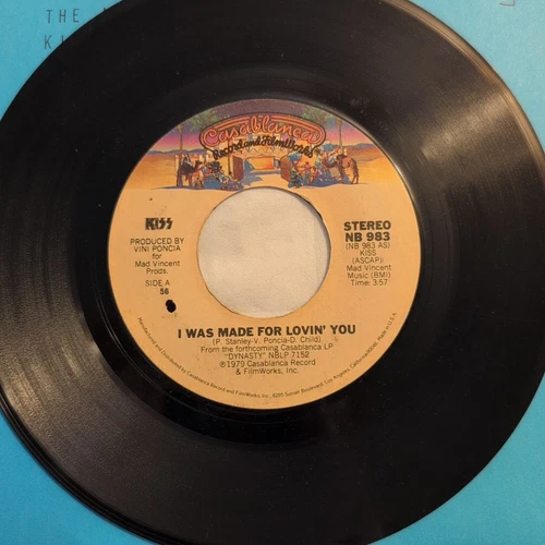 KISS I Was Made For Loving You / Hard Times Vinyl 45 rpm