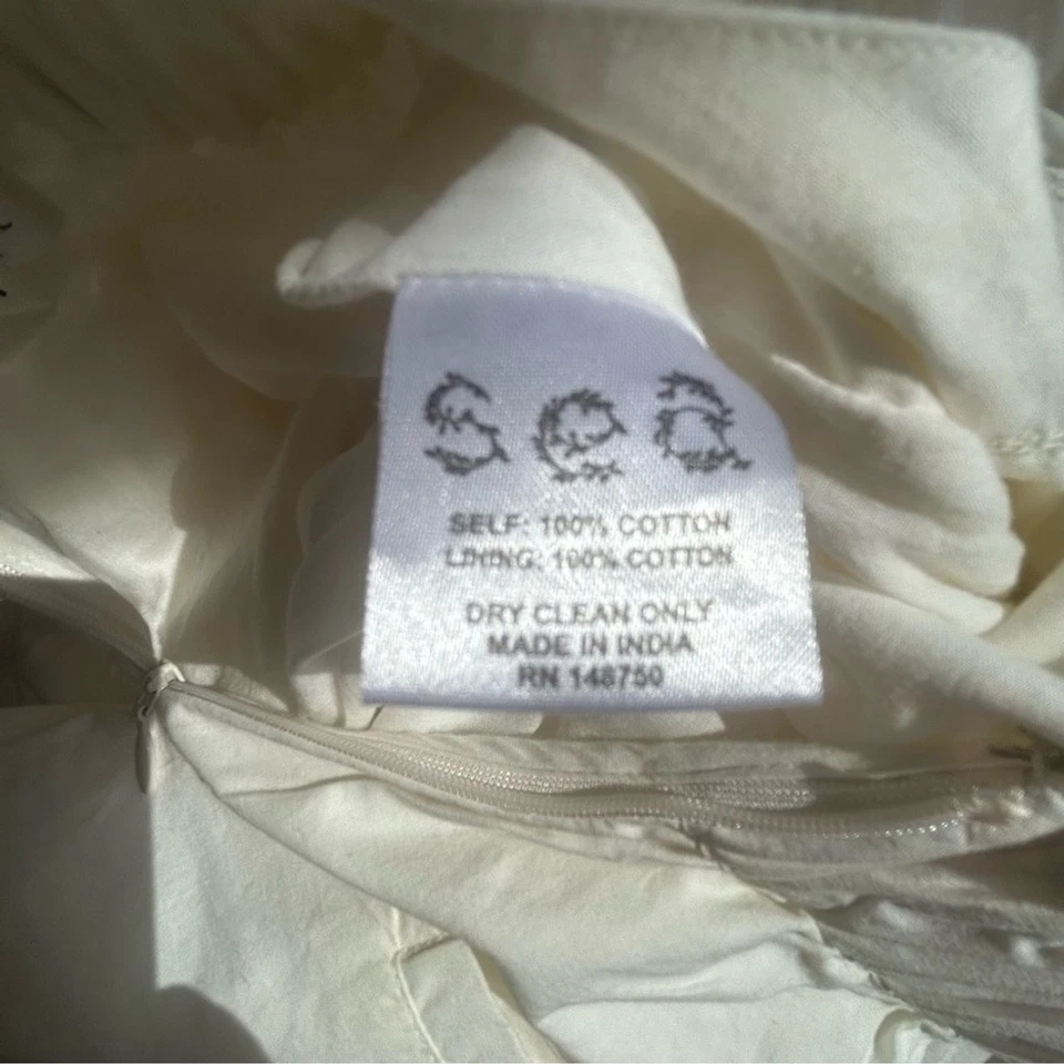 Море Нью-Йорк белый отверстие Puff рукав Детский комбинезон размер 4 эластичный пояс с молнией - Изображение 3 из 4