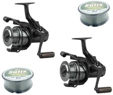 2 Pezzo Okuma Aventa Da 6000 Bf Mulinello Corsa Libera Prezzo Coppia Pesca Alle