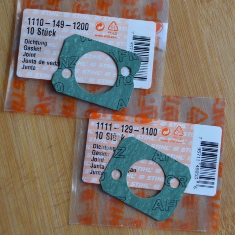 Genuine Stihl OEM Gaskets for 076 075 051 050 TS510 FS420 FS410 Tracked 24