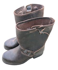 Vintage Frye Harness Boots In Men display picture 1