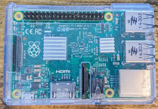 Raspberry Pi 2 Model B v1.1 SBC with Case and Heatsinks