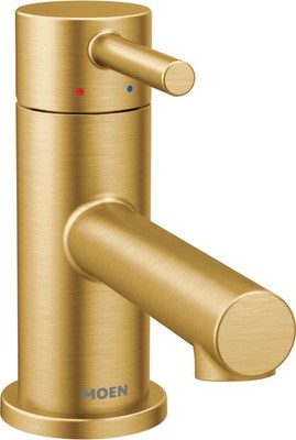 Moen 6191 Align 1.2 GPM 1 Hole Bathroom Faucet - Gold