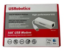 USRobotics USR5637 56 Kbps  High-performance V.92 USB Modem - Free Ship