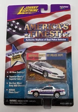 Johnny Lightning America's Finest Suffolk Police Chevy Camaro New OS #Z520