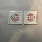 Lot Of 2 Vintage Pyrex Corning 42 Trivet/coaster