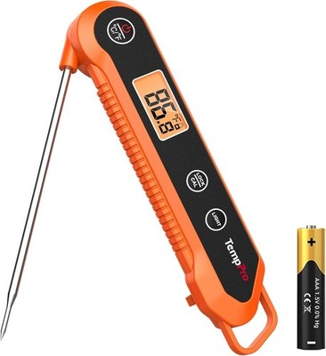 Versatile Cooking & Grilling Meat Thermometer - Waterproof & Easy to Store