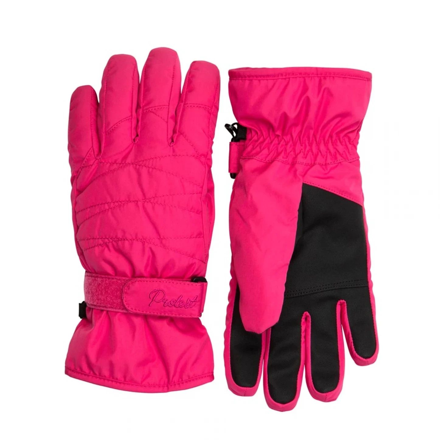 PROTEST FINGEST SNOW GLOVES FLORA PINK SIZE XL REFB8B4
