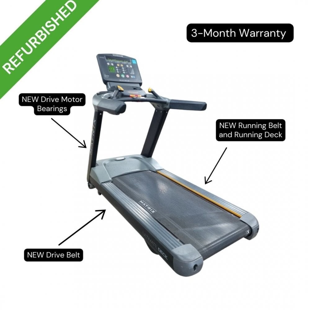 Cinta de Correr Matrix LED T5X V3 Hogar Garaje Gimnasio con Componentes Nuevos y Reparada