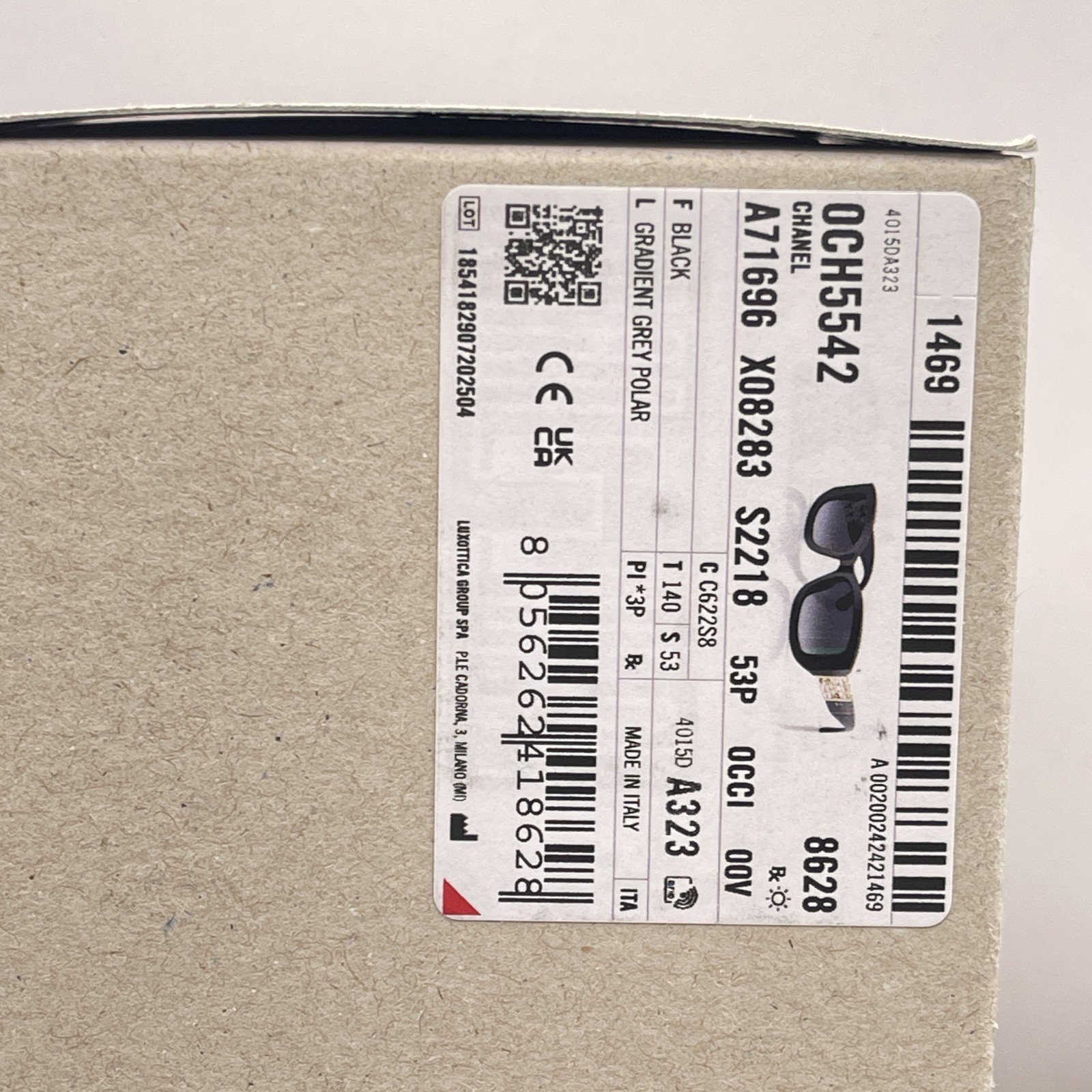 Chanel Womens Rectangle Gradient Polarized Sungla… - image 16